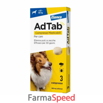 adtab* 3 compresse 900mg cani 22-45kg