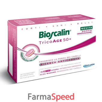 bioscalin tricoage 50+ 30 compresse