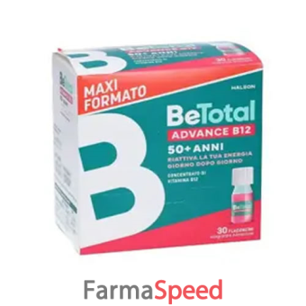 betotal advance b12 50+ anni 30 flaconcini da 7 ml