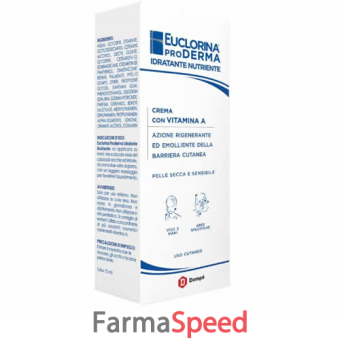 euclorina proderma idratante nutriente 75 ml