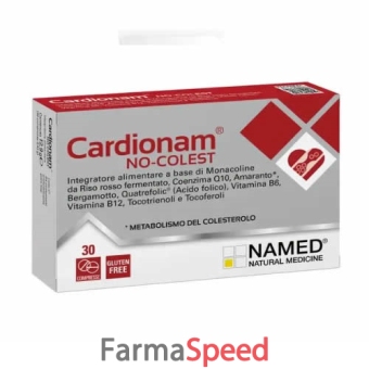 cardionam no colest 30 compresse