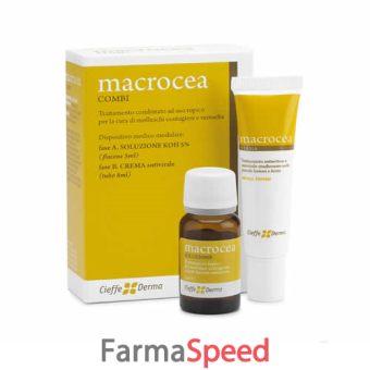 macrocea combi soluzione 5 ml + crema 8 ml