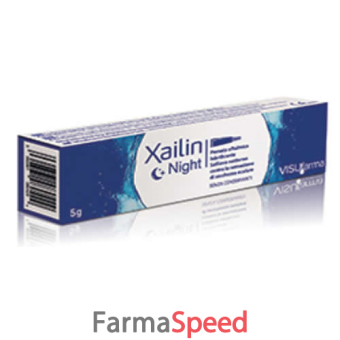 xailin night unguento lubrificante oftalmico 5 g