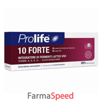 prolife 10 forte 7 flaconcini da 8 ml