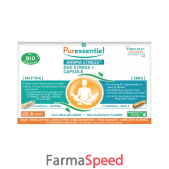 puressentiel aroma duo stress plus 30 capsule