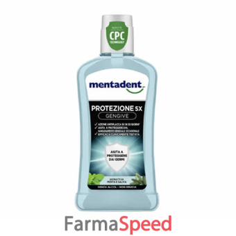 mentadent collutorio cpc gengive 400 ml