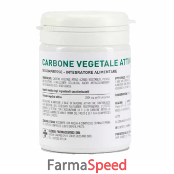 carbone vegetale attivo 500mg 50 compresse