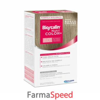 bioscalin nutri color+ 8,01 biondo chiaro freddo 