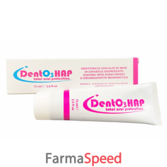 dento3 hap dentifricio ozono e idrossiapatite 75 ml