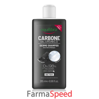 equilibra shampoo carbone ialuronico 265 ml