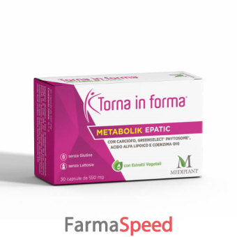 torna in forma metabolik epatic 30 capsule