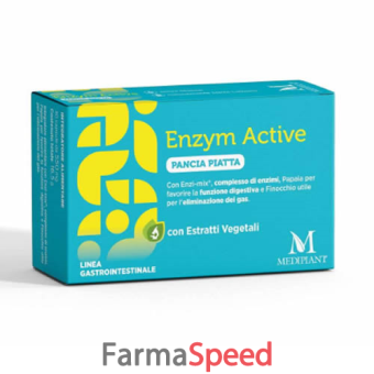 mediplant enzym active pancia piatta 30 capsule