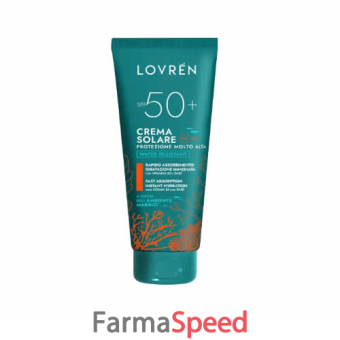 lovren solaire crema solare spf50+ 100 ml