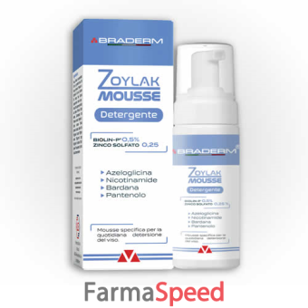 zoylak mousse detergente 100 ml