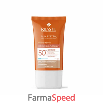 rilastil sun spf50+ velvet touch color 50 ml