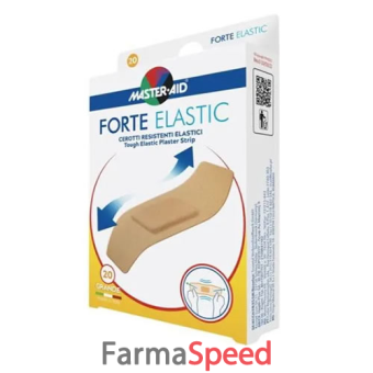 master aid cerotto forte elastic grande 20 pezzi