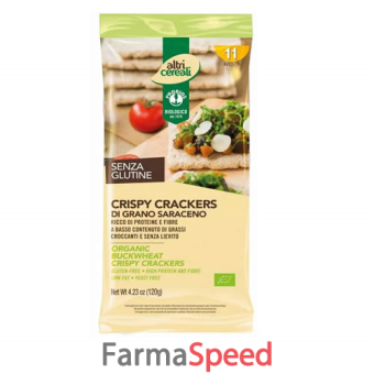 probios crispy crackers grano saraceno 120 g