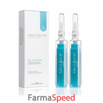 aquavis gel antiacne 2 flaconcini da 10 ml