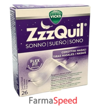 cerotto nasale zzzquil 26 pezzi