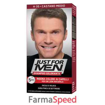 just for men tinta castano medio 30 ml