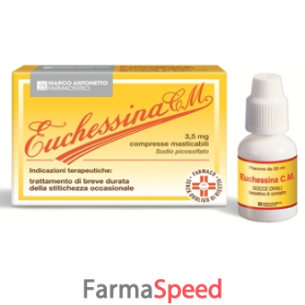 euchessina cm - 3,5 mg compresse masticabili 18 compresse 