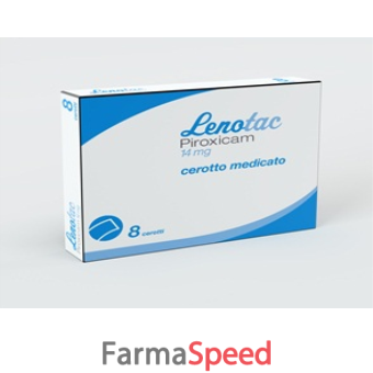 lenotac - 14 mg cerotto medicato 8 cerotti 