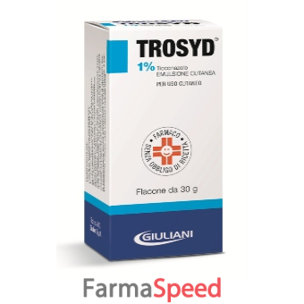 trosyd - 1% emulsione cutanea flacone 30 g 