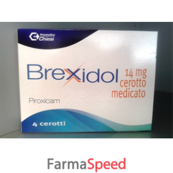 brexidol - 14 mg cerotto medicato 4 cerotti 