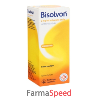 bisolvon - 2 mg/ml soluzione orale flacone 40 ml 