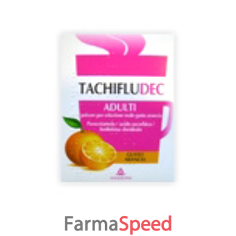 tachifludec - adulti polvere per soluzione orale gusto arancia 10 bustine