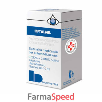 oftalmil - 0,020% + 0,016% collirio soluzione flacone da 10 ml 