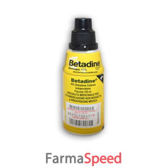 betadine - 10% soluzione cutanea flacone 125 ml 