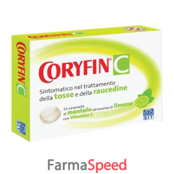 coryfin c - 2,8 mg + 16,8 mg pastiglie 24 pastiglie 