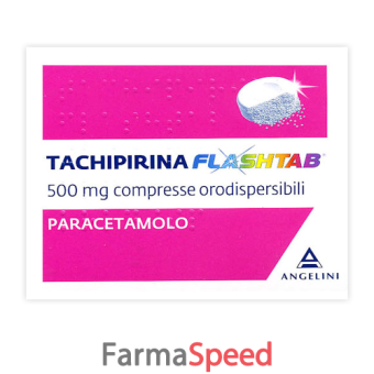 tachipirina flashtab - 250 mg 12 compresse dispersibili