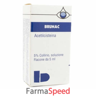 brunac - 5% collirio, soluzione flacone 5 ml 