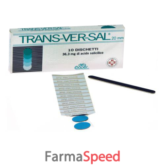 transversal - 36,3 mg/20 mm cerotti trandermici scatola 10 cerotti transdermici 20 mm - 10 cerotti di fissaggio ed una limetta 