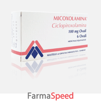 micoxolamina - 100 mg ovuli vaginali 6 ovuli