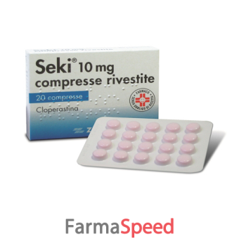 seki - 10 mg compresse rivestite 20 compresse 