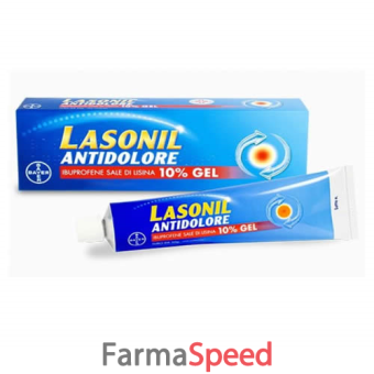 lasonil antidolore - 10% gel 1 tubo da 50 g