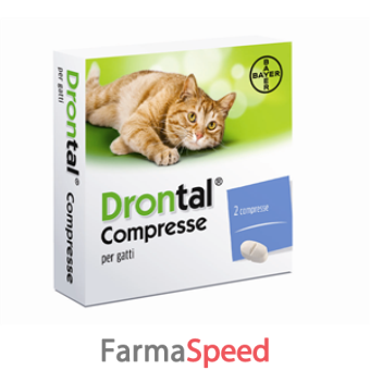 drontal*2 compresse gatto