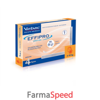 effipro*4pip 2-10kg cani