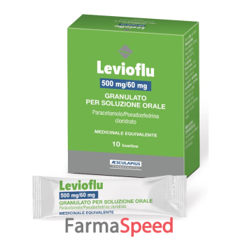 levioflu*10 bust 1,5 g 500 mg + 60 mg