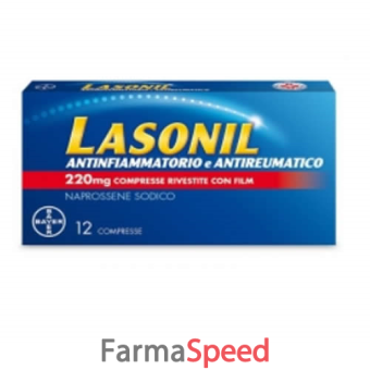 lasonil antinfiamm - 220 mg compresse rivestite con film 12 compresse