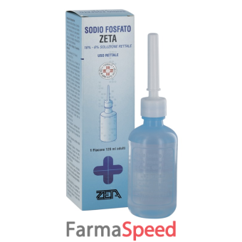 sodio fosfato zeta - adulti16%/6% soluzione rettale 1 flacone 120 ml