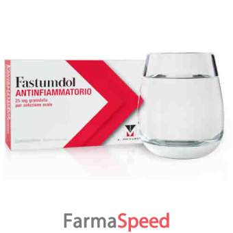 fastumdol antinf - 25 mg granulato per soluzione orale, 20 bustine al/pe monodose