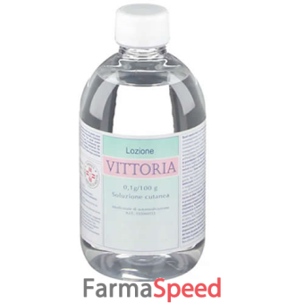 lozione vittoria - 0,1 g/100 g soluzione cutanea flacone da 500 ml 