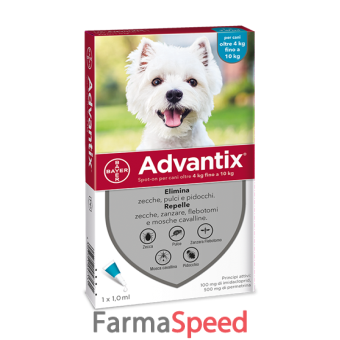 advantix spot on*1pip 4-10kg