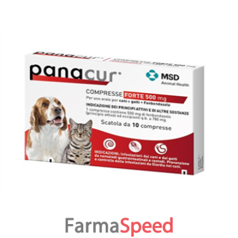 panacur*forte 10cpr 500mg