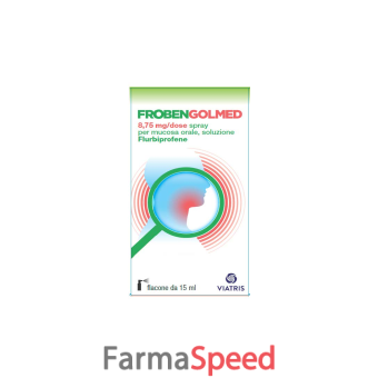 frobengolmed*spray mucosa orale 15 ml 8,75 mg/dose