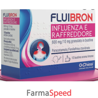 fluibron influenza e raffreddore 10 bustine